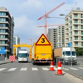 Atenção no trânsito: Obras do Viaduto Estaiado interditam faixa no Paço Municipal a partir desta segunda