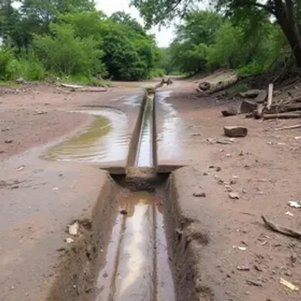Cetesb apura vazamento em córrego de São Bernardo do Campo