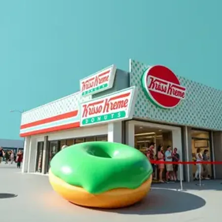 Famosa rede americana de Donuts Krispy Kreme chega a São Bernardo nesta sexta