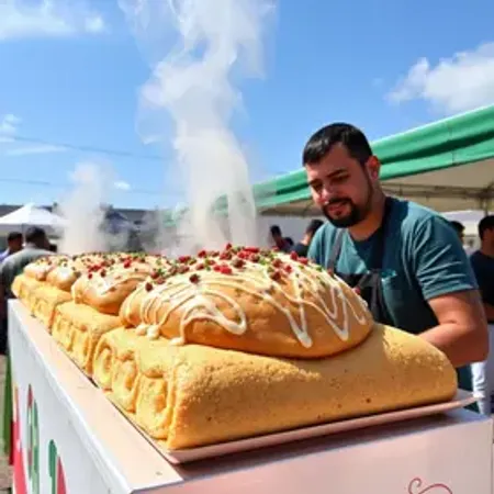 Festival Mil e Um Sabores e Festival Fatias de Bolo reúnem gastronomia árabe e doces gigantes em São Bernardo