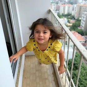 Menina de 2 anos cai de varanda em São Bernardo do Campo