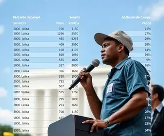 São Bernardo do Campo (SP): veja resultado da apuração da votação para senador na cidade