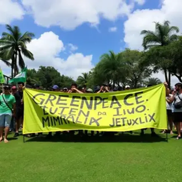 Greenpeace Brasil leva pauta de justiça climática ao 13º ano da Batalha da Matrix, em São Bernardo do Campo (SP)