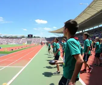 Em São Bernardo, etapa de atletismo dos Jogos Escolares reúne 500 estudantes na Arena Caixa