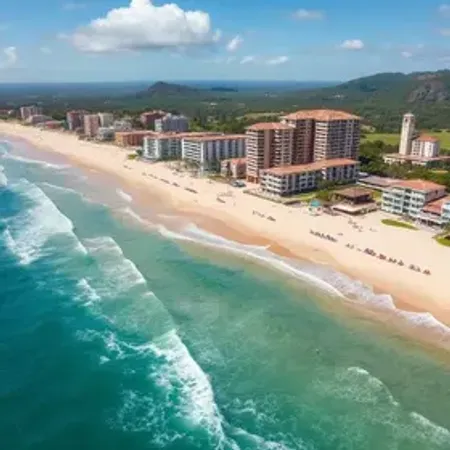 Prainha do Riacho Grande recebe R$ 28 milhões para obras e Tarcísio prevê triplicar número de turistas