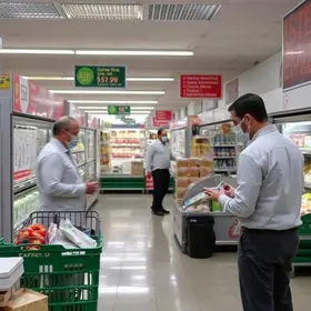 Supermercado Barbosa é interditado pela Vigilância Sanitária no Planalto, em São Bernardo